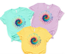 Load image into Gallery viewer, Tie Dye Sunflower Shirt