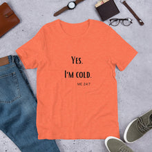 Load image into Gallery viewer, I'm Cold T-Shirt