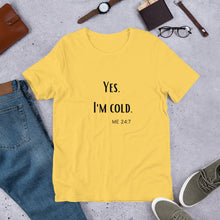 Load image into Gallery viewer, I'm Cold T-Shirt