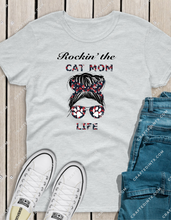 Load image into Gallery viewer, Digital File ONLY - Cat Mom Life PNG Download