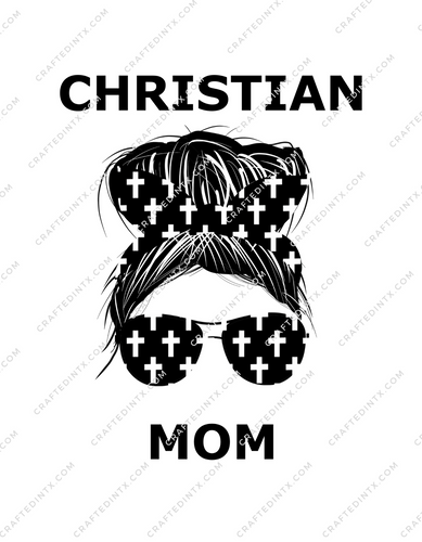 Digital File ONLY -  Christian Mom PNG Download