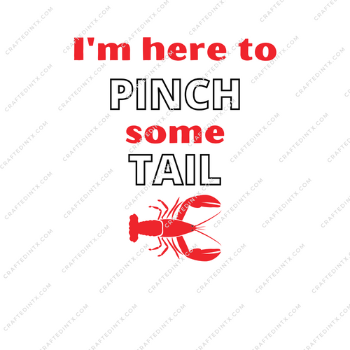 Digital File ONLY -  Pinch Crawfish Tail PNG Download