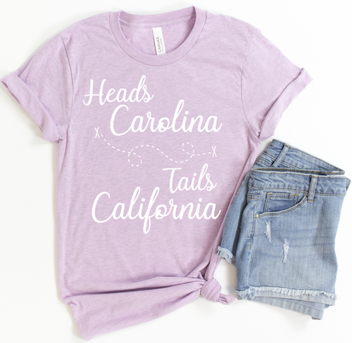 Heads Carolina, Tails California Shirt