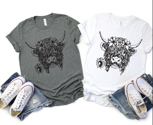 Cow Sunflower Shirt