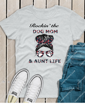 Load image into Gallery viewer, Digital File ONLY - Dog Mom and Aunt Life PNG Download v2