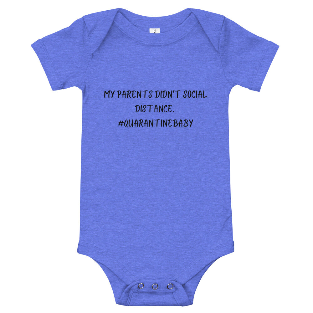 Quarantine Baby Onesie