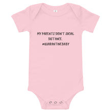Load image into Gallery viewer, Quarantine Baby Onesie