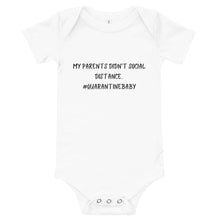 Load image into Gallery viewer, Quarantine Baby Onesie