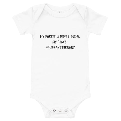 Quarantine Baby Onesie
