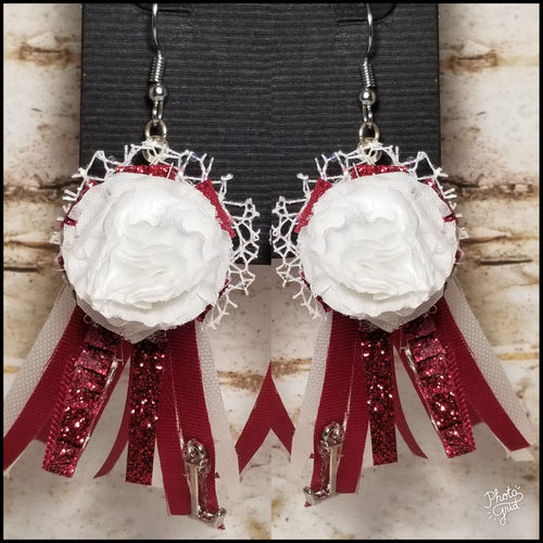 Miniature Mum earrings